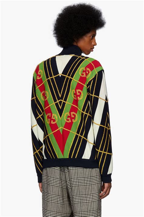 gucci zipper sweater